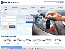Tablet Screenshot of ianguthrie.co.uk